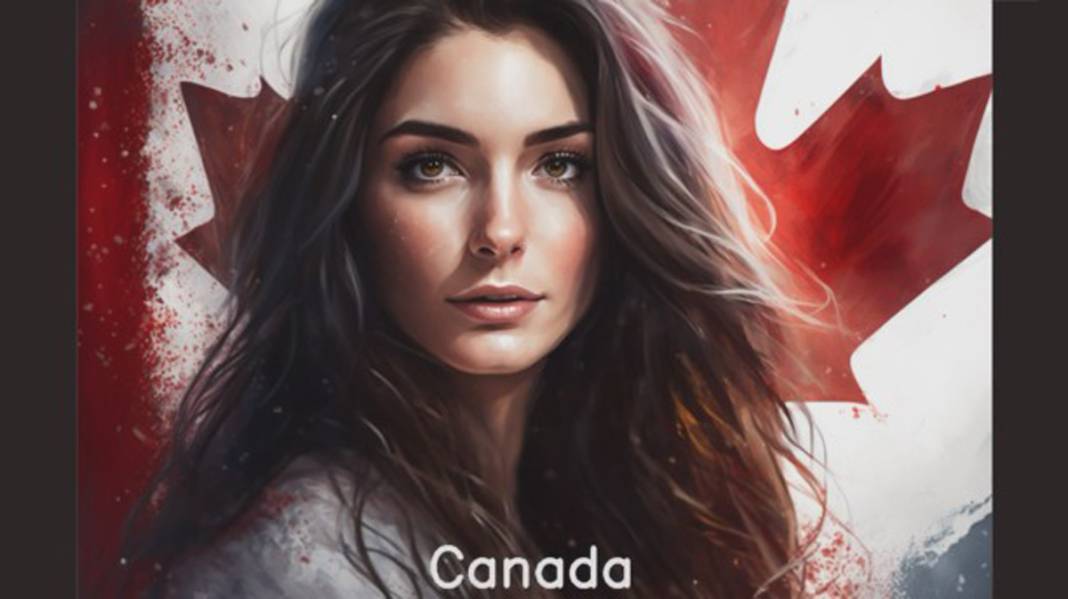 Yapay zekaya "Ülkeler güzel kadınlar olsaydı nasıl görünürlerdi?" diye sordular; işte sonuç! 3